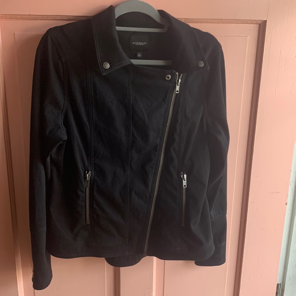 Liverpool Moto Jacket Sz Large